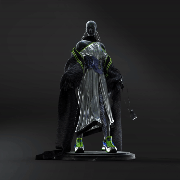 A look from the collection by The Fabricant