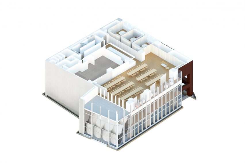Axonometric drawing