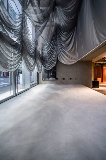 Stage inside Tokyo fashion store