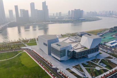 A music school beside Hai River in China