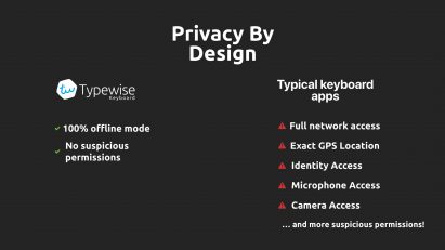 Typewise features