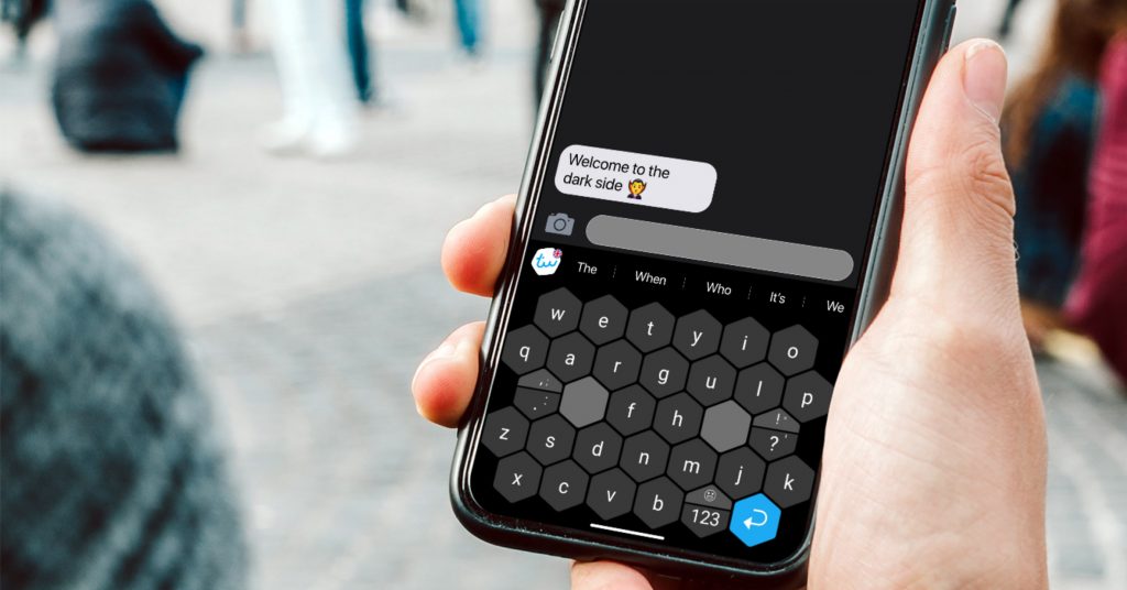 Typewise keyboard dark mode