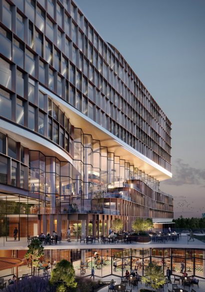JetBrains office will have a series of outdoor terraces by UNStudio 