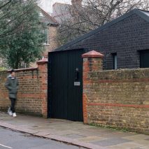 A compact black-brick house features in today’s Dezeen Weekly newsletter