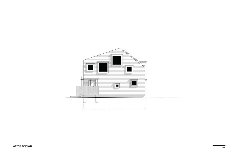 West elevation