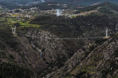 516 Arouca is a suspension bridge