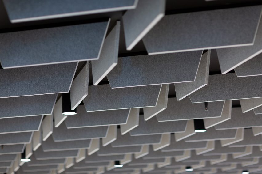 Textile ceilings