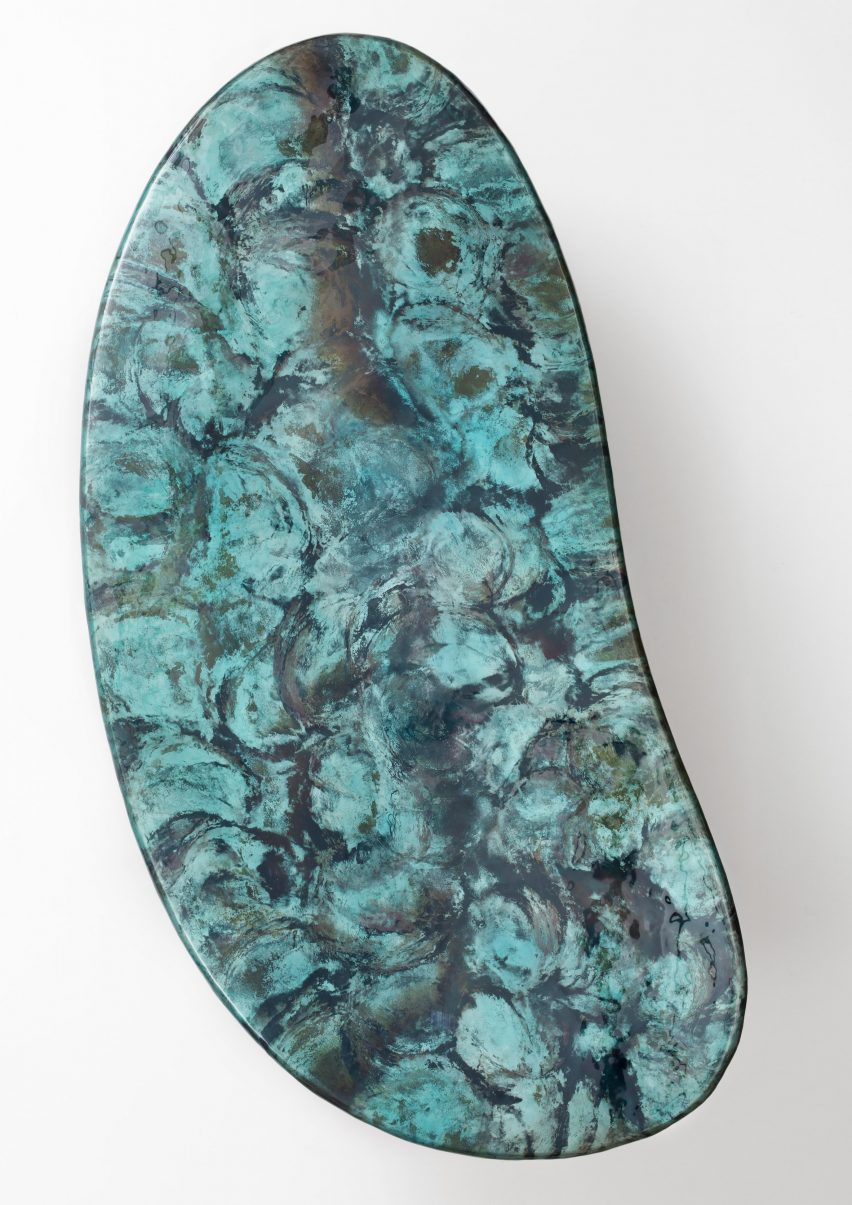 Top of coffee table inspired by Zanellato/Bortotto for De Castelli