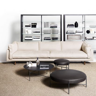 Square sofa by De Padova