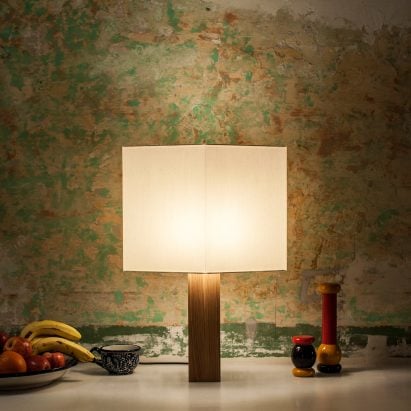 Illuminated Chata lamp in an interior