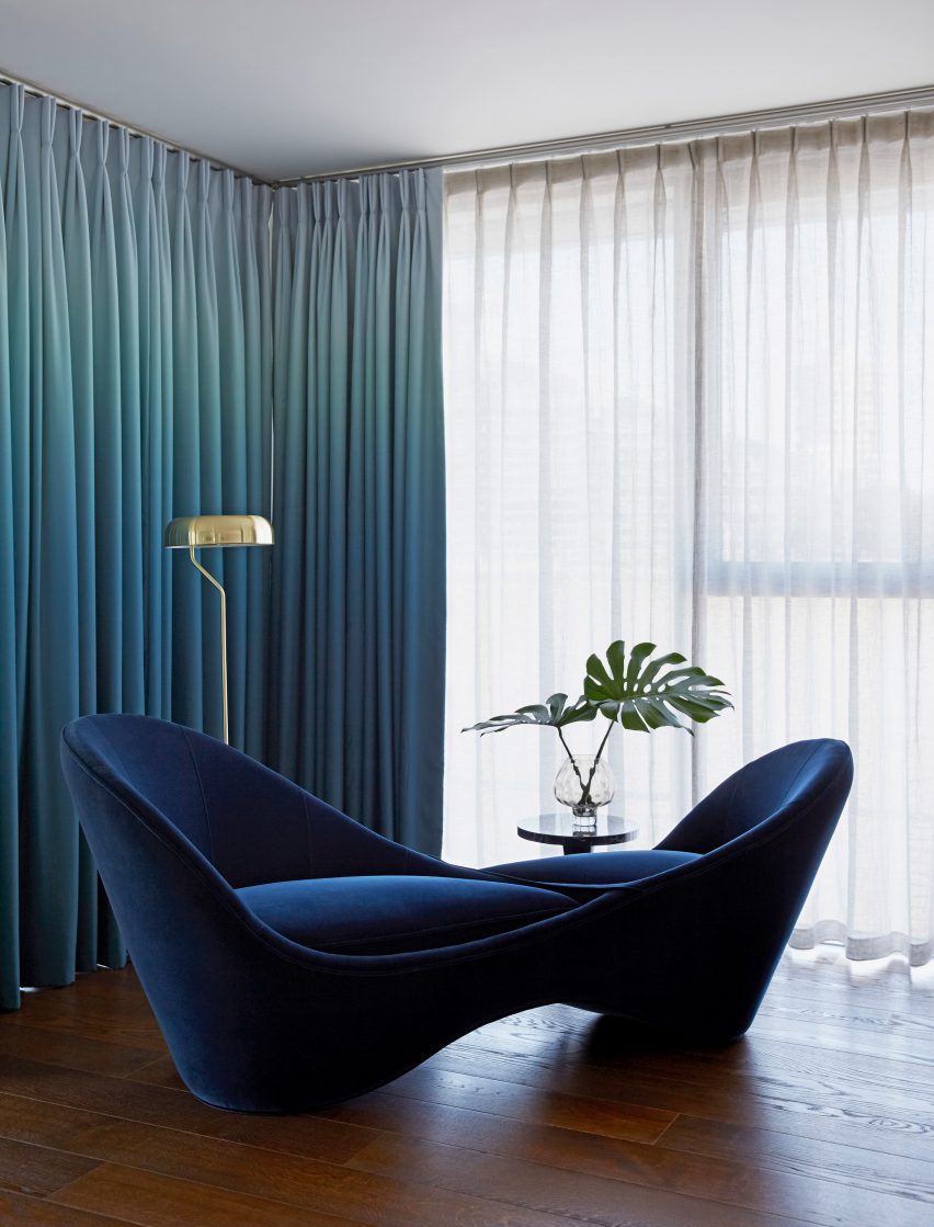 Mobius loveseat by Lauren Colquhoun for Bazaar