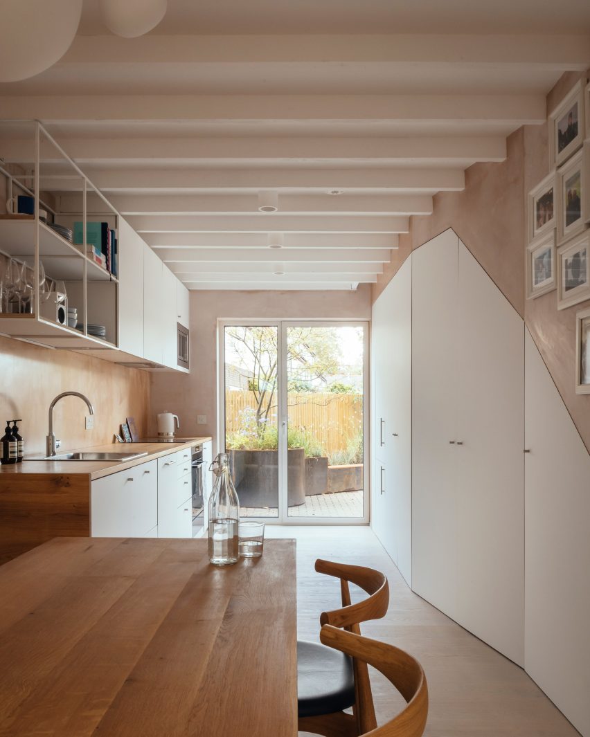 Kitchen with bespoke furniture and cabinetry