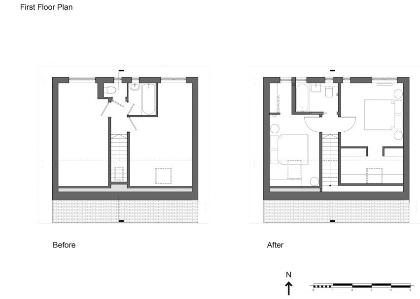Council House Renovation by VATRAA first floor plans