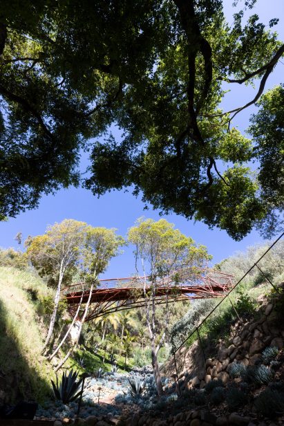 Arroyo bridge across a Los Angeles canyon