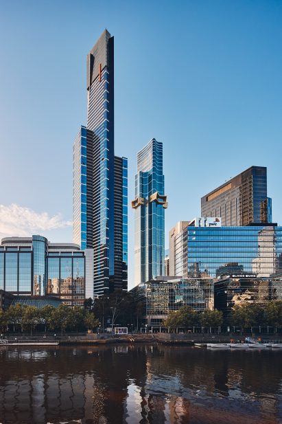 The star design was informed by the Australian flag by Fender Katsalidis