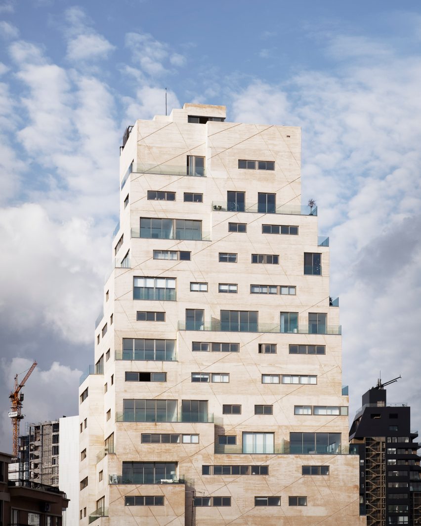 Top of Aya Tower in Beirut by SOA Architectes