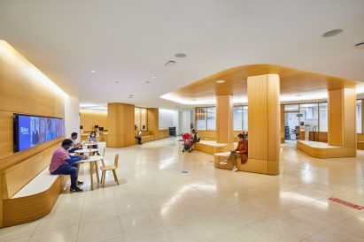 Toshiko Mori designed the project