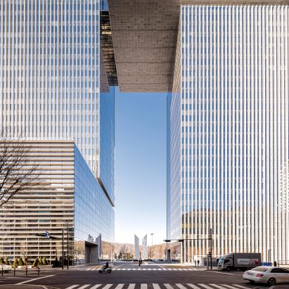 Bundang Doosan Tower by KPF in Seoul