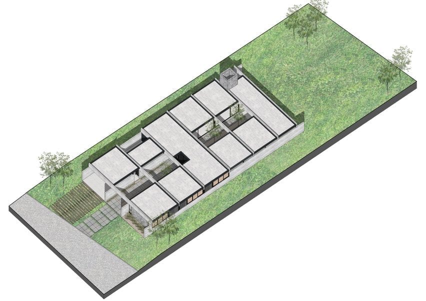 Plan for Casa SAB by PSV Arquitectura