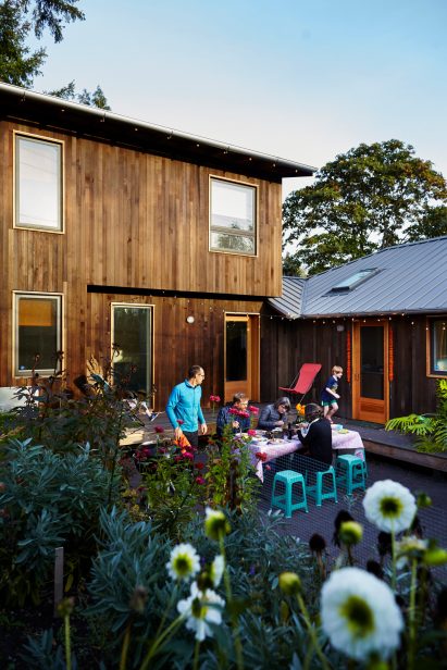 Fivedot and Chris Armes wanted a social outdoor seating area