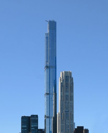 Top of Central Park Tower in New York, USA, by Paul Clemence