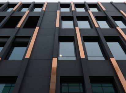 Copper cladding detail