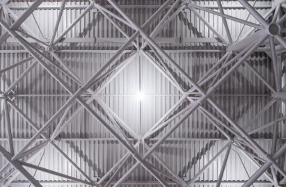 Painted steel structure by Chybik + Kristof