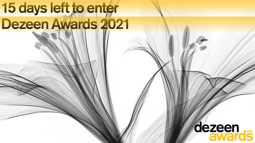Dezeen Awards 2021 15 days left to enter