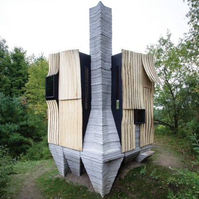 Hannah designed this small dwelling in the US