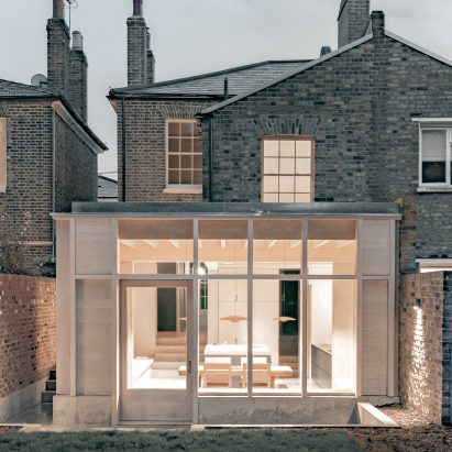 Concrete Plinth House has a brutalist look