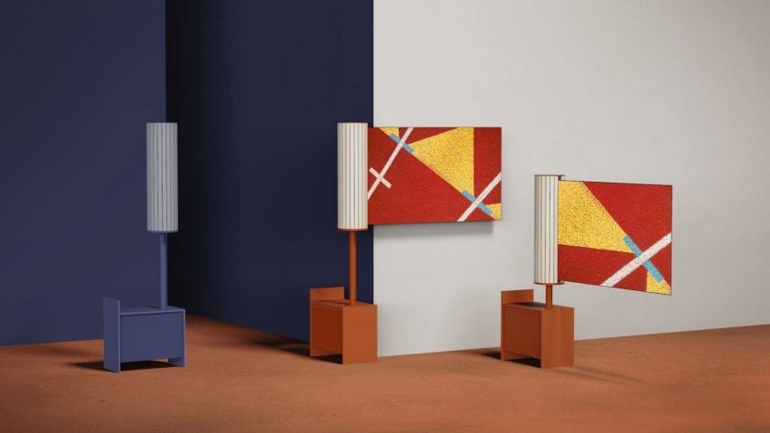 Doyeon Shin Flag.R OLED television