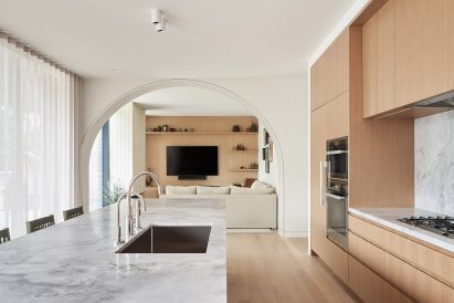 Drew Mandel Architects designed the project