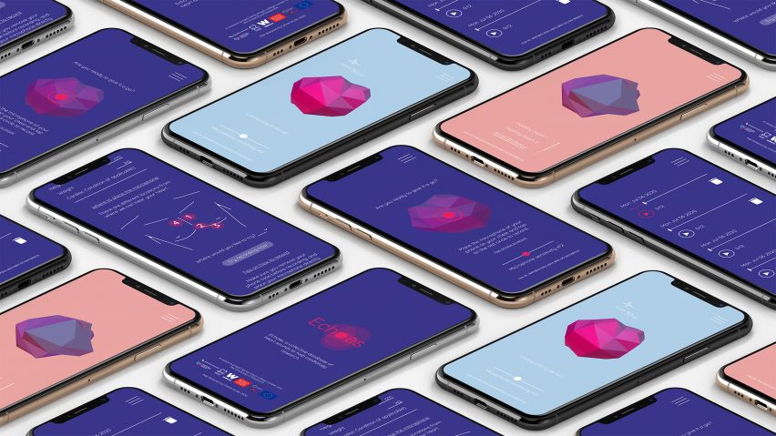 Echoes app by Cellule