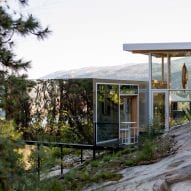 Mirrored house extension