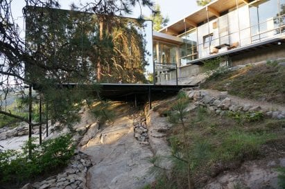 F2A Architecture built the extension into the bedrock