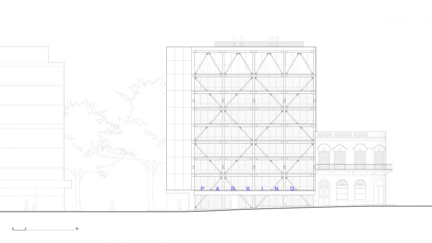 Building facade