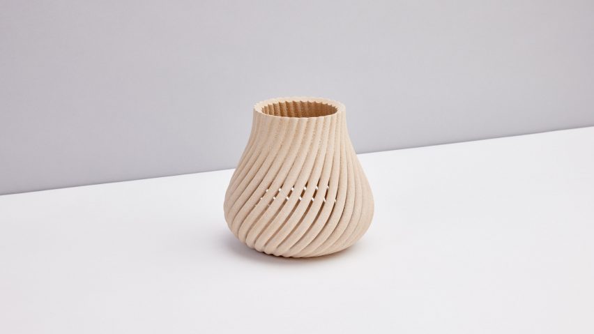 Vessel from Vine collection by Yves Behar and Forust