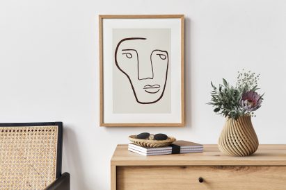 Render of Vine tray and vessel by Yves Beshar in an interior