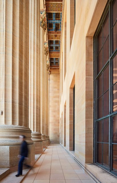 Vaulted Walkway of the Philadelphia Museum of Art