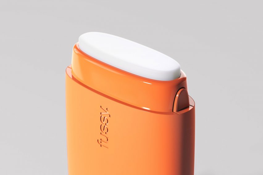 Burnt orange Fussy deodorant by Blond