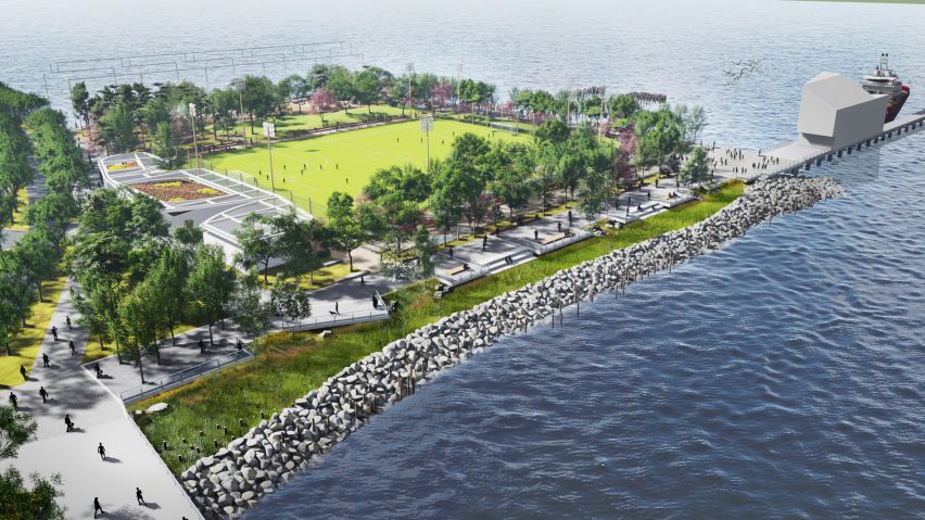 Gansevoort Peninsula by Hudson River Park Trust