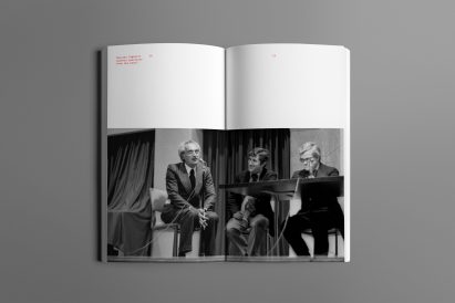 Photographs of the debate at the Cooper Union 
