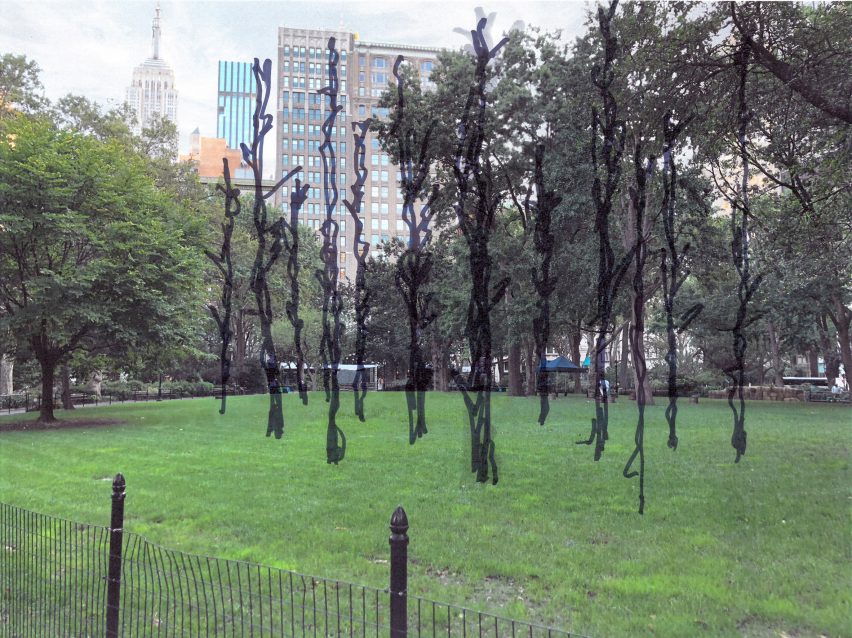 Ghost Forest by Maya Lin