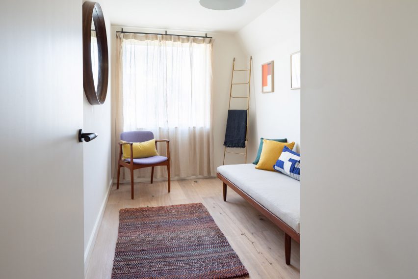 A room inside the Ghost Houses by Fraher & Findlay