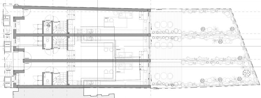 The ground floor of Ghost Houses by Fraher & Findlay