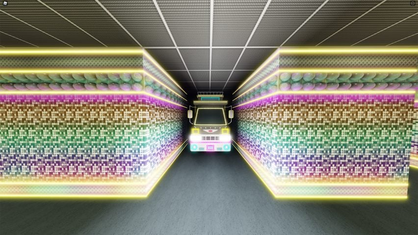 Gucci Garden virtual exhibition in Roblox