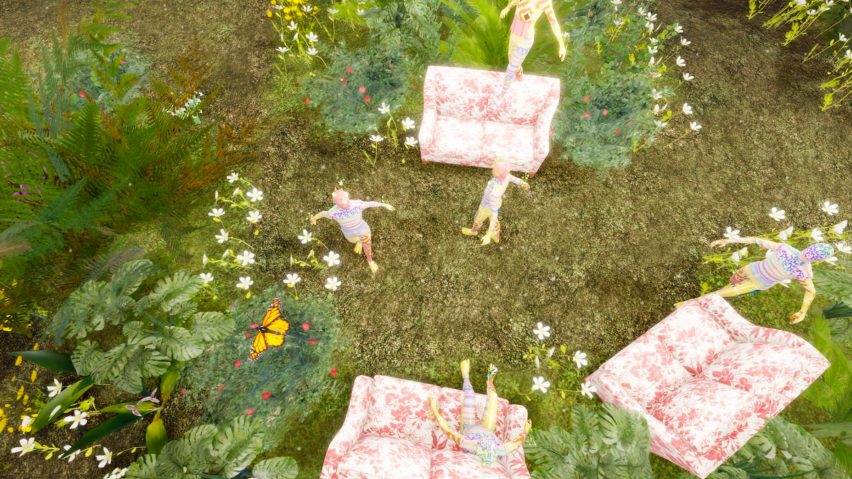 Gucci Garden virtual exhibition in Roblox