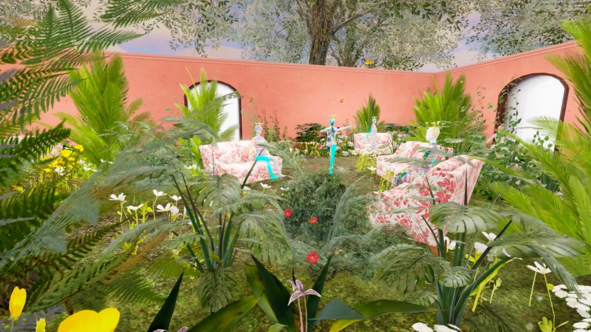 Gucci Garden virtual exhibition in Roblox