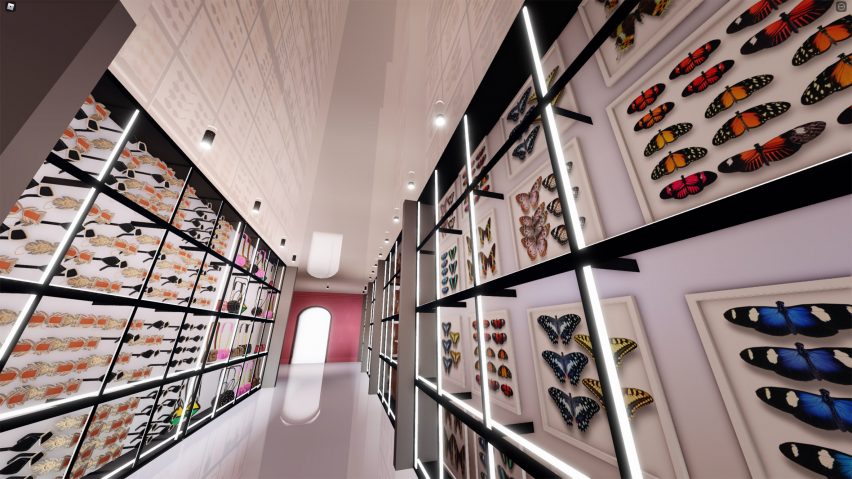 Gucci Garden virtual exhibition in Roblox