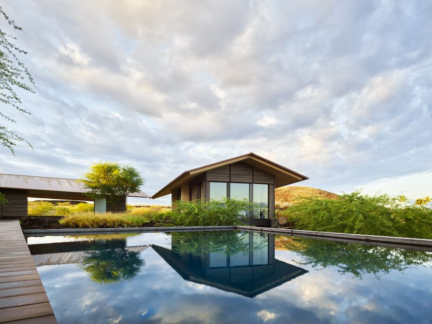 Hale Mau-u's swimming pool